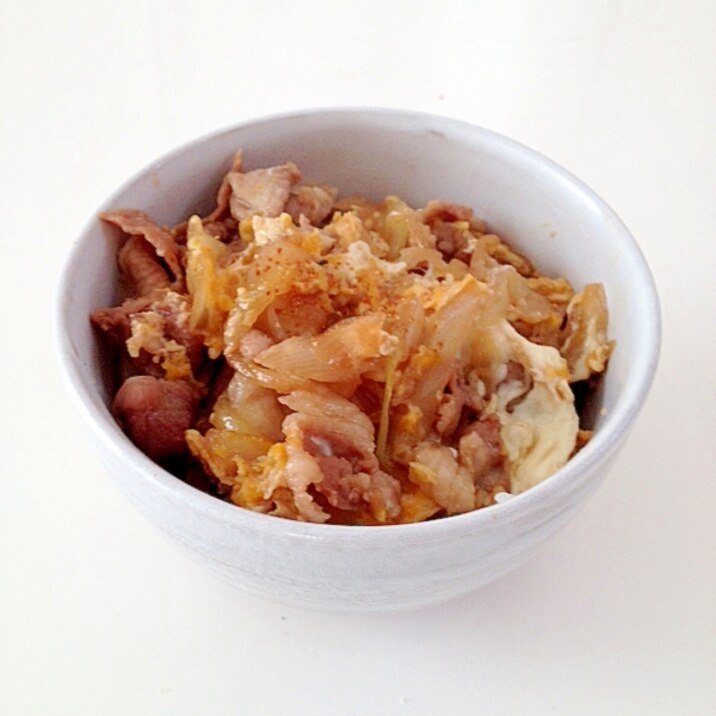 豚すき焼き丼 レシピ 作り方 By とっこ 楽天レシピ